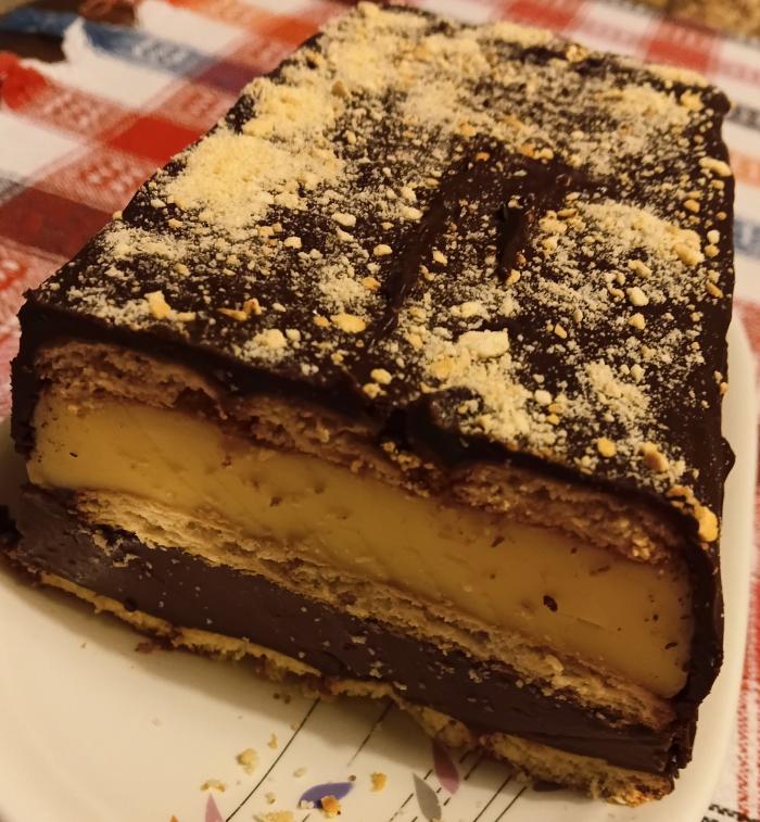 Kolač sa pudingom i plazmom