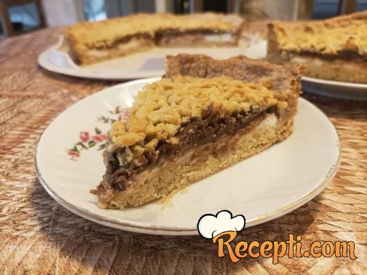 Tart sa nutelom i krem sirom