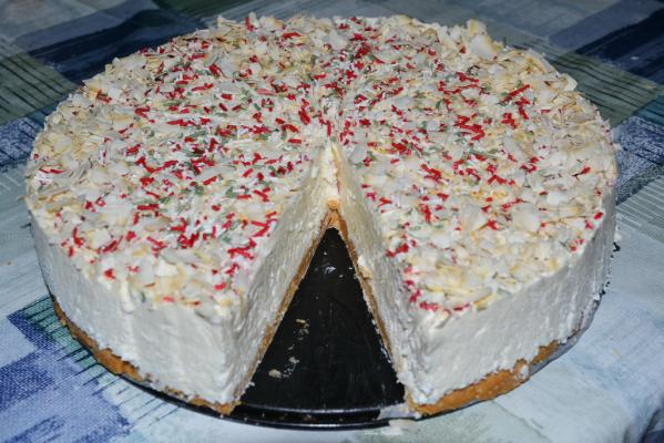 Čoko limun kokos cheescake Čoko limun kokos cheescake