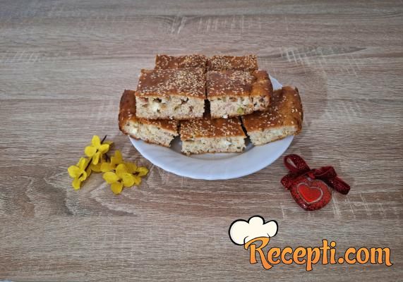 Integralna španska pita sa šunkom