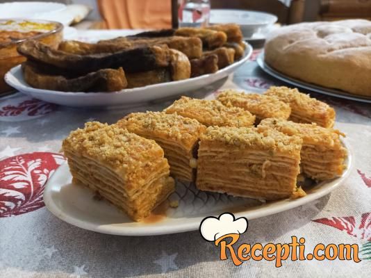 Milankina posna slana torta