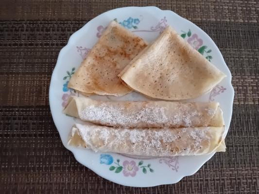 Posne palačinke (post na vodi)