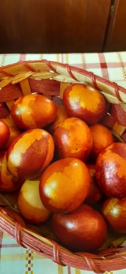 Pozlaćena jaja - farbanje jaja za Uskrs