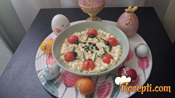 Salata od uskršnjih jaja Salata od uskršnjih jaja