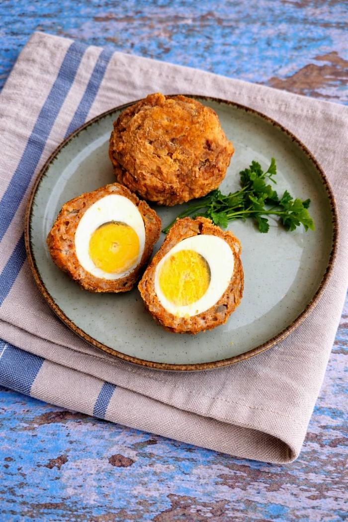 Punjene ćufte sa jajetom