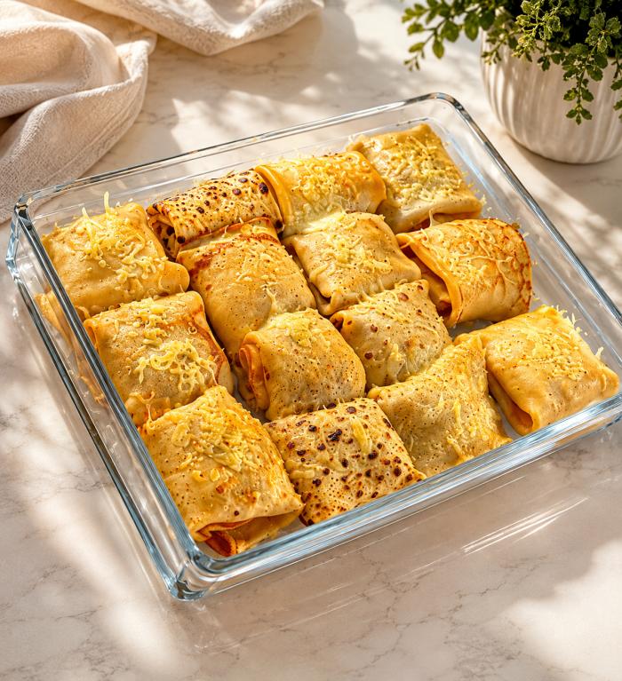 Zapečene palačinke bolognese