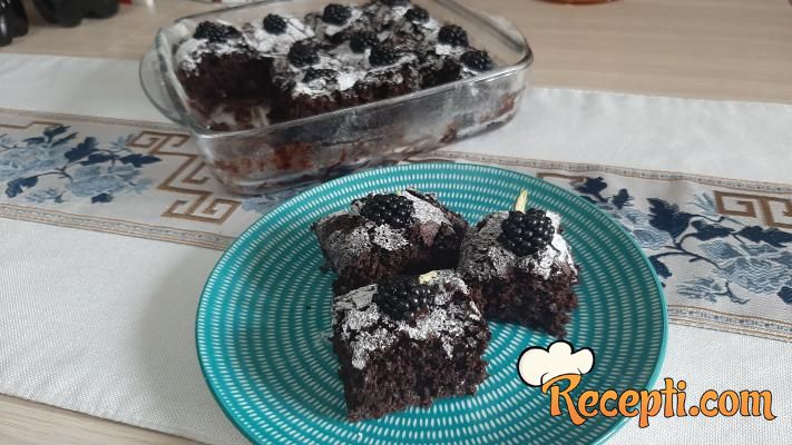 Posni Brownies Posni Brownies