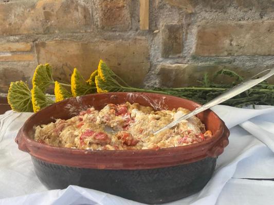 Salata sa tikvicama i pečenim paprikama Salata sa tikvicama i pečenim paprikama