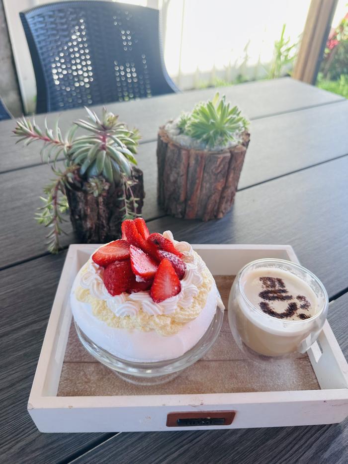 Mini Pavlova, posno