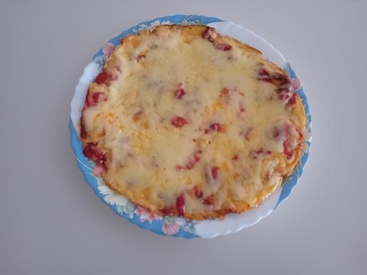 Pečena paprika sa jajima i kačkavaljem Pečena paprika sa jajima i kačkavaljem