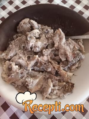 Salata od plavog patlidžana