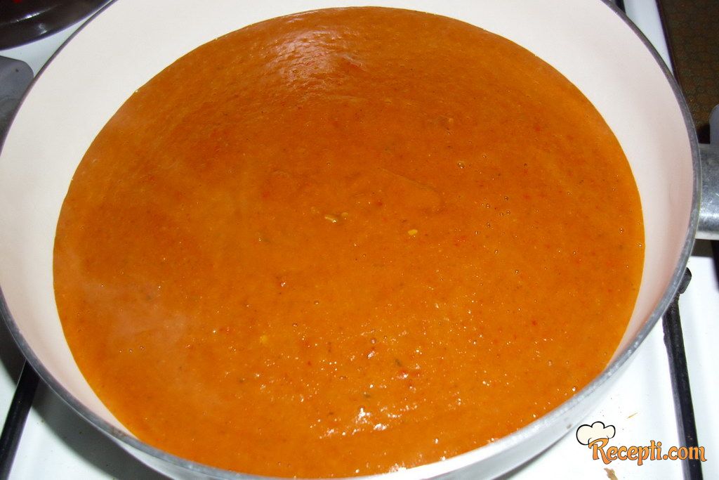 Pikantan sos od crvenih paprika