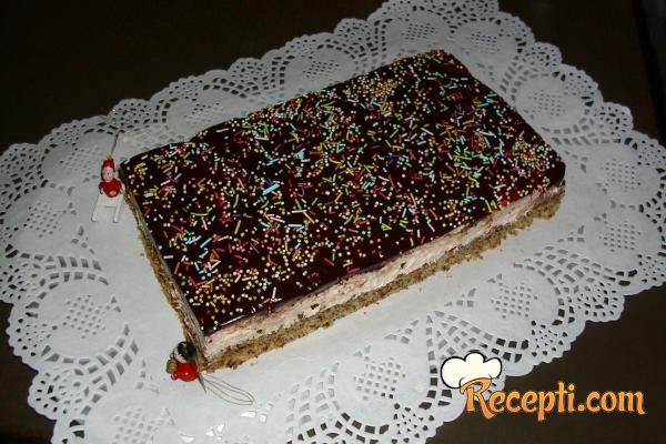 Zimske čokoladne kocke