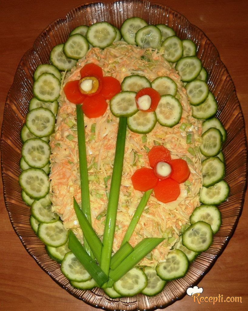 Coleslaw salata (kremasta salata od kupusa)