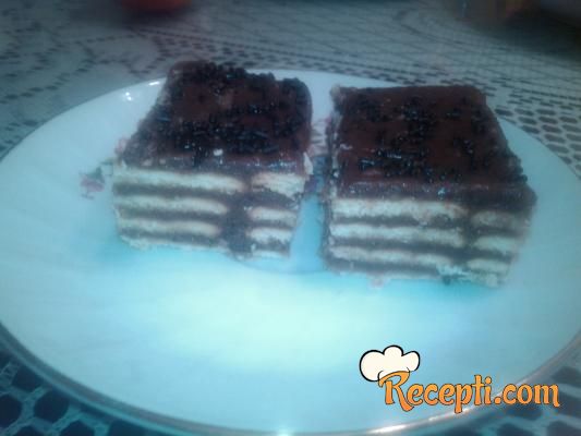 Čokoladna keks torta (2)