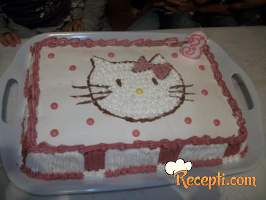 Kinder torta (Hello Kitty)