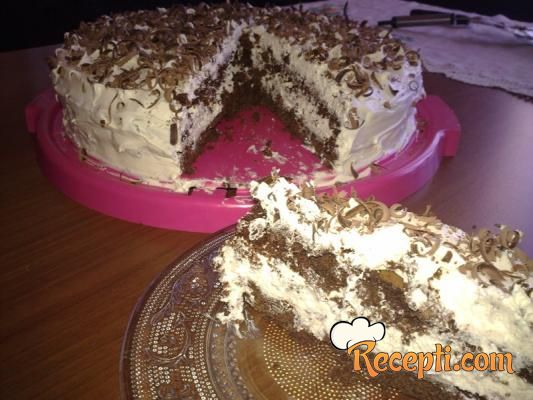 Mint-chily torta