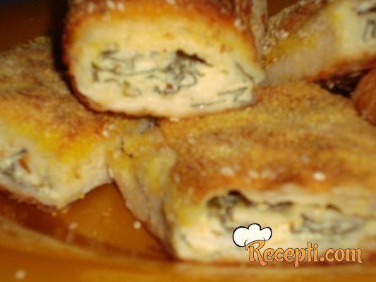 Pita od sira i blitve sa palentom