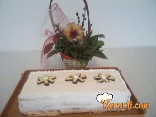 Jednostavna piškota torta