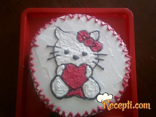 Ananas torta (Hello Kitty)