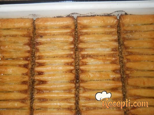 Baklava sa čokoladom i keksom