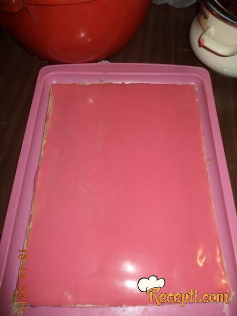 Posni rozen kolač