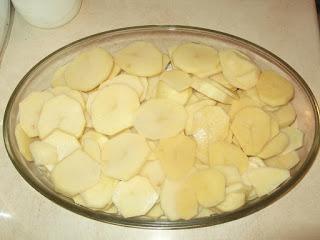 Zapečeni krompir sa mlekom