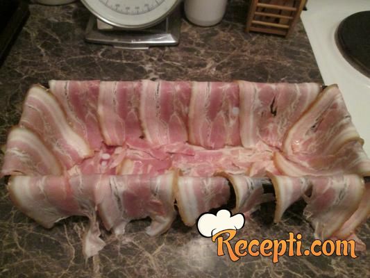 Pileći rolat sa slaninom