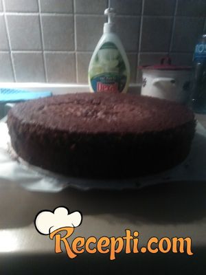 Čokoladna torta sa višnjama (5)