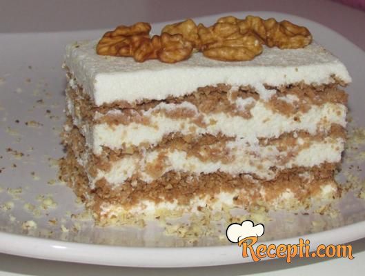 Napolitanka bianca torta