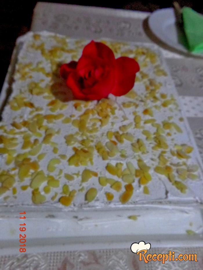 Rođendanska voćna torta