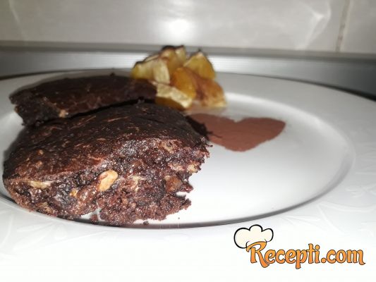 Choco banana brownie