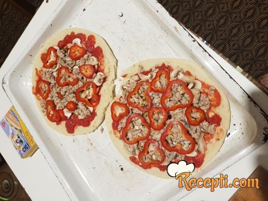 Pizza sa tunjevinom