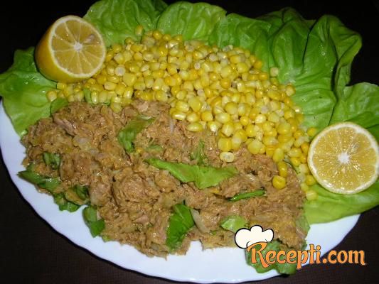 Salata sa tunjevinom (posno)