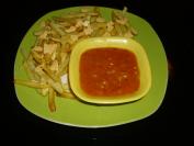 Pomfrit sa sirom