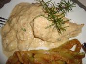 Piletina u gorgonzola sosu