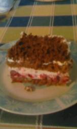 Torta sa malina i ribizlama