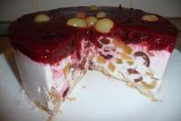 Voćna torta (trešnje, banane, ananas i višnje)