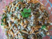 Salata od sočiva i šargarepe