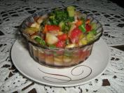 Kiselo slatka salata