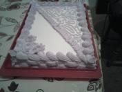 Posna medena torta