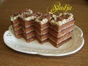 Posna čokoladno-ananas torta
