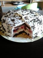 Posna Švarcvald torta sa višnjama