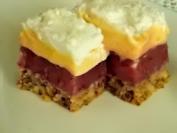 Sočne kocke sa jagodama