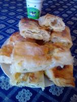 Gibanica sa sirom i zeljem