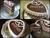 Menaž srce torta
