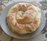 Domaća savijača sa jabukama