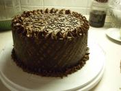 Posna torta sa čokoladom i višnjama