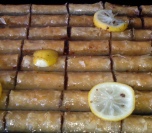 Baklava sa orasima, keksom i čokoladom