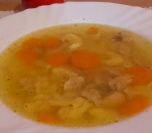 Pileća supa sa dronjcima